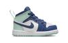 Jordan 1 Mid Mystic Navy Mint Foam TD 640735-413