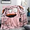 Courage Printed Flannel Blanket, Soft Throw for Bedroom Sofa, Washable, Christmas Present, Great Gift.