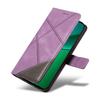 For Realme Narzo 70 5G/Narzo 70 Pro 5G/P1 5G/12 4G/12+ 5G Case Leather Geometric Line Wallet Phone Cover with Wrist Strap
