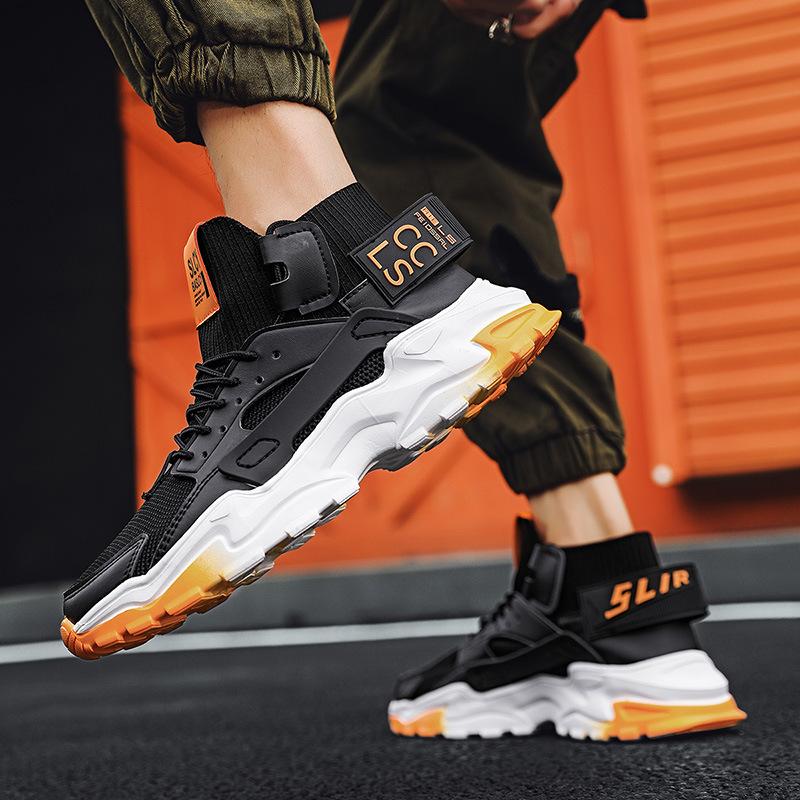 

Spring and summer casual shoes mesh sports shoes casual, shoes new shoes breathable running shoes 47 чорний