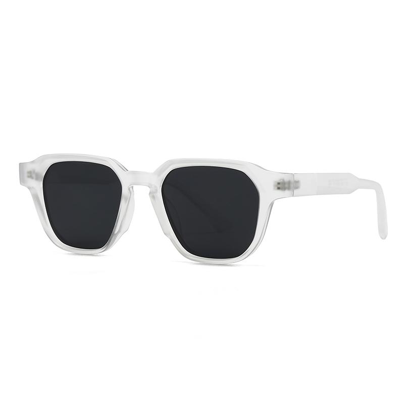  Trade New Modern Retro Square Single-Beam Sunglasses Ins Style Street Photography Sunglasses Zt-Y05