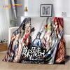 Record of Ragnarok Anime Cartoon Weiche Plüschdecke, Flanelldecke, Überwurfdecke für Wohnzimmer, Schlafzimmer, Bett, Sofa, Picknick-Abdeckung