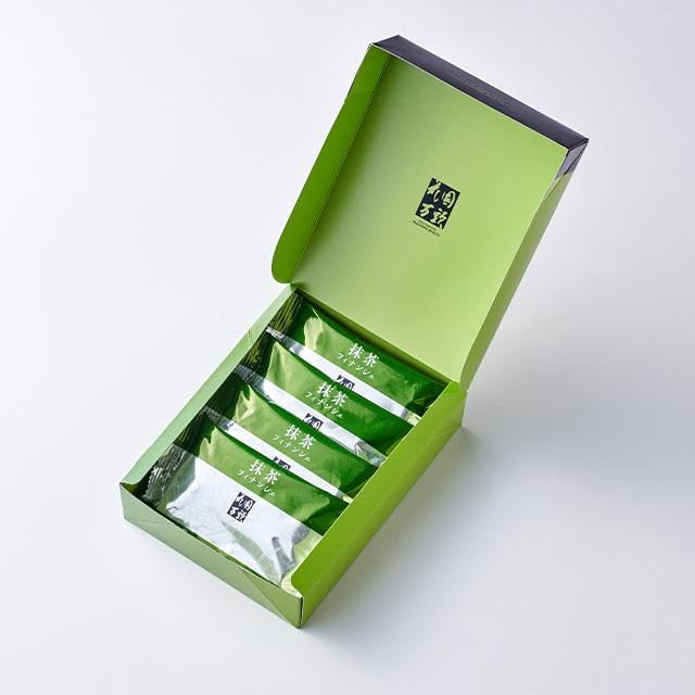 Japanese Zakka Green Matcha Financier Hm-069 (4 Pieces)