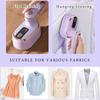Handy Foldable Ironing MachineDevice Portable Garment Steamer Handheld Iron for Quick Fabric Steam RefreshsClothes 100ml