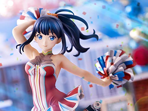 QuesQ SSSS.GRIDMAN Takara Rikka Cheerleader Style 1/7 Scale PVC Painted Complete Figure