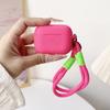 For Airpods 4 3 2 1 Pro 3 Generation Cover Slim Silicone Case Full Protector Cover with Wrist Lanyard for Cute AirPods Pro 2 Case