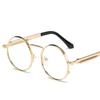 Vintage Punk Style Sunglasses Men Retro Round Metal Frame Women Sun Glasses Fashion Eyewear  Mujer UV400