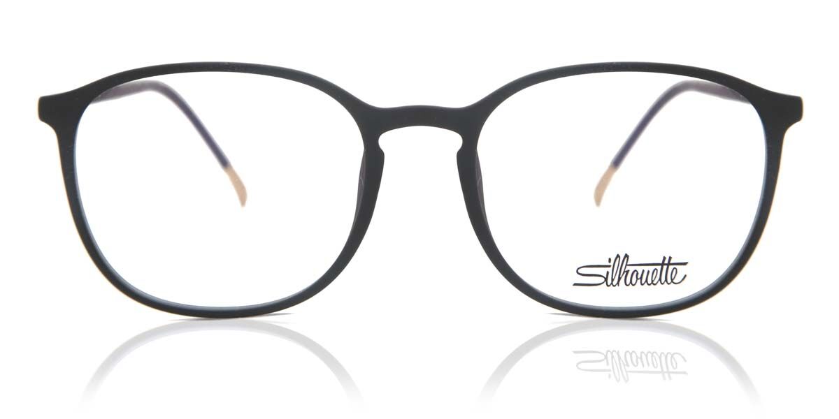 

Silhouette Spx Illusion 2935 9030 Unisex Eyeglasses Matte Black/53-18-145