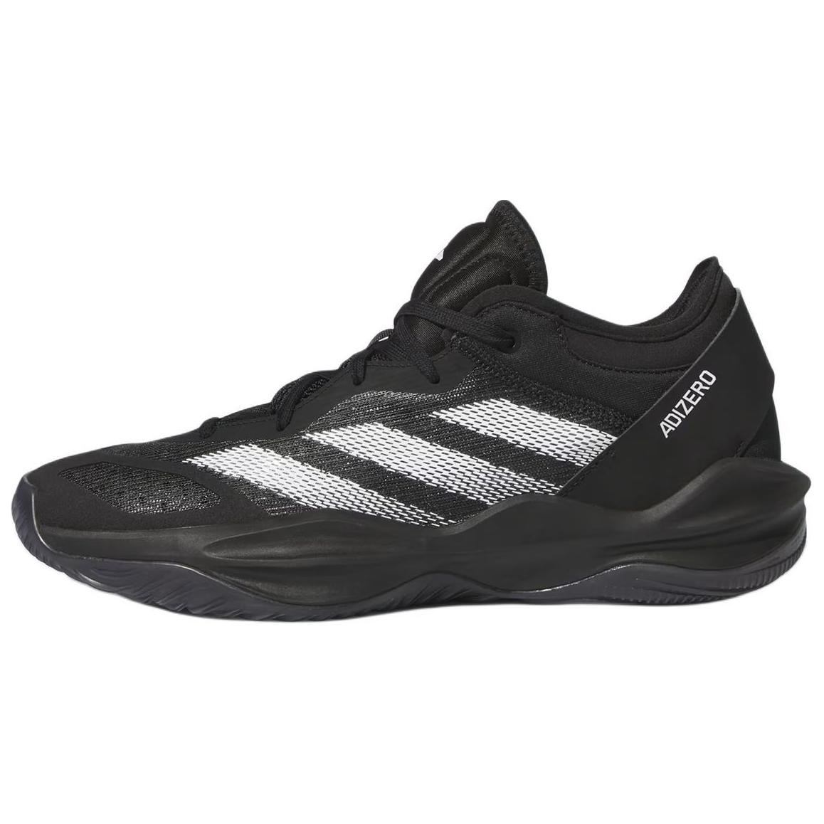 

Adidas Adizero Select 2.0 Anti Slip Wear Resistant Low Top Basketball Shoes Unisex Black 41