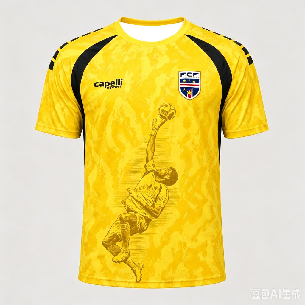 2026 Cabo Verde Vozinha Nº 1 Portero Camiseta de Fútbol Verano Deportes Camiseta para Hombre Ropa Camiseta Mujer Maillot de Ciclismo