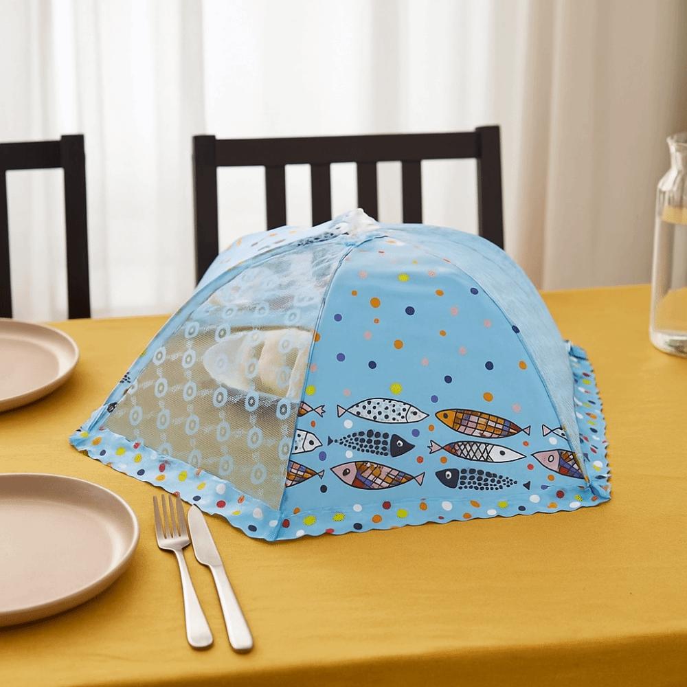 Stylish Anti Mosquito Food Cover Lace Design Meal Cover Cooking Tools Umbrella Style Cover  Kitchen