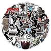 Parkour Stickers Extreme Sports Suitcase Password Suitcase Suitcase Stickers Doodle Guitar Notebook Stickers 50 Patterns