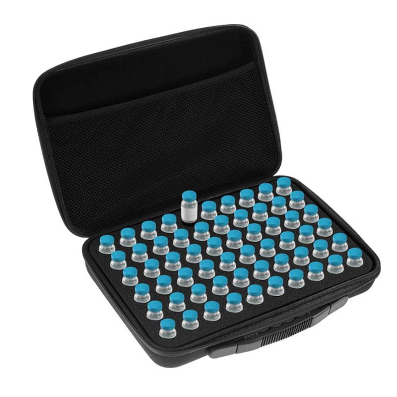 10ml Insulin Vial Refrigerator Storage Box With Mesh Bag, For Organizing Small Injection Vials.