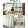 100Pcs Vertical Blinds Replacement Slats Repair Kit – Transparent PVC Tabs with Strong Adhesive – No Tools Needed, Easy Fix for Home, Office,