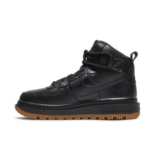Women's Nike Wmns Air Force 1 High Utility 2.0 Black Gum Medium Brown DC3584-001
