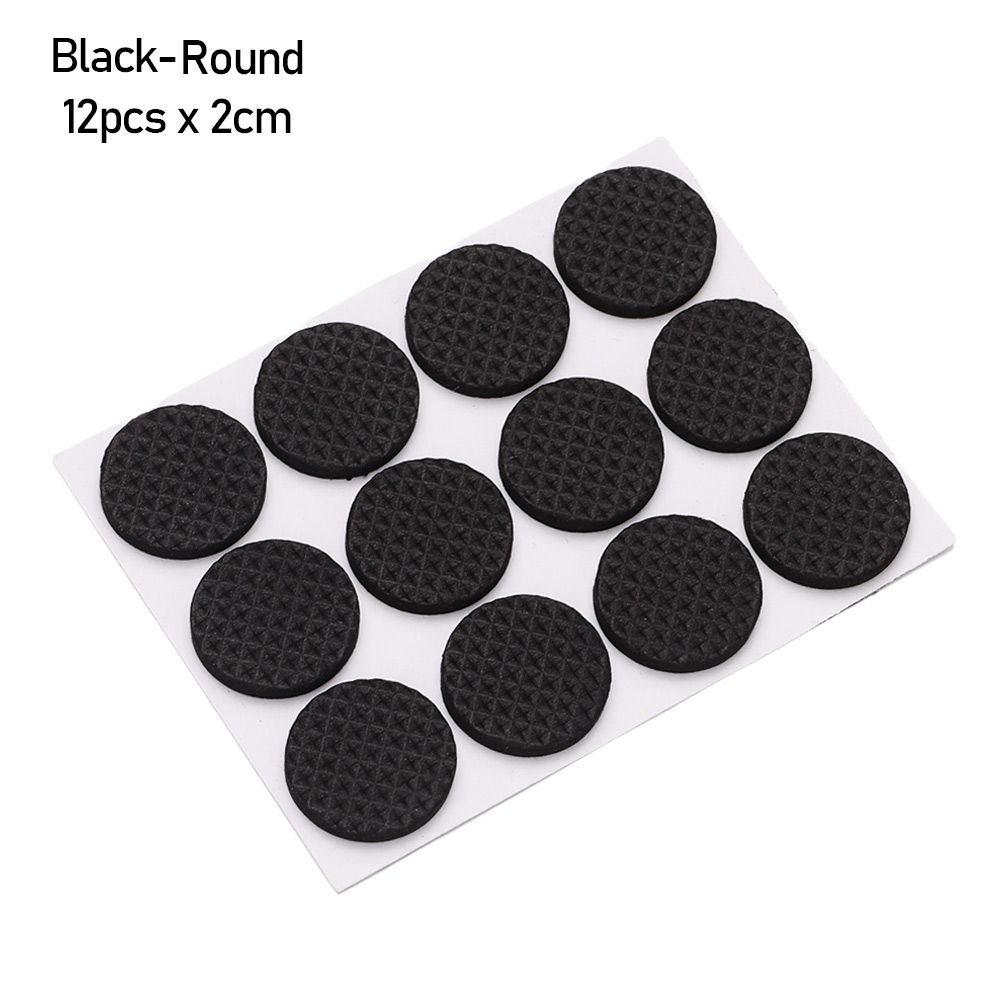6/9/12PCS Self Adhesive Non-slip Mat Bumper Cushion Furniture Leg Foot Mat Felt Pads For Chair Table Protector Hardware
