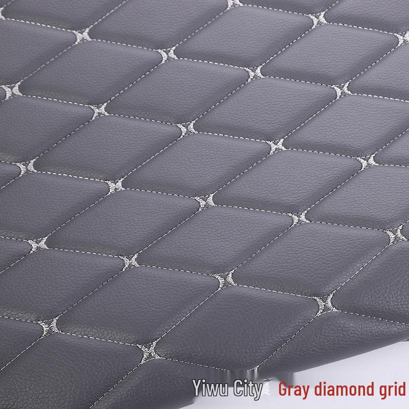 

Thick Faux Leather Embroidered Car Interior Headliner & Foot Mat