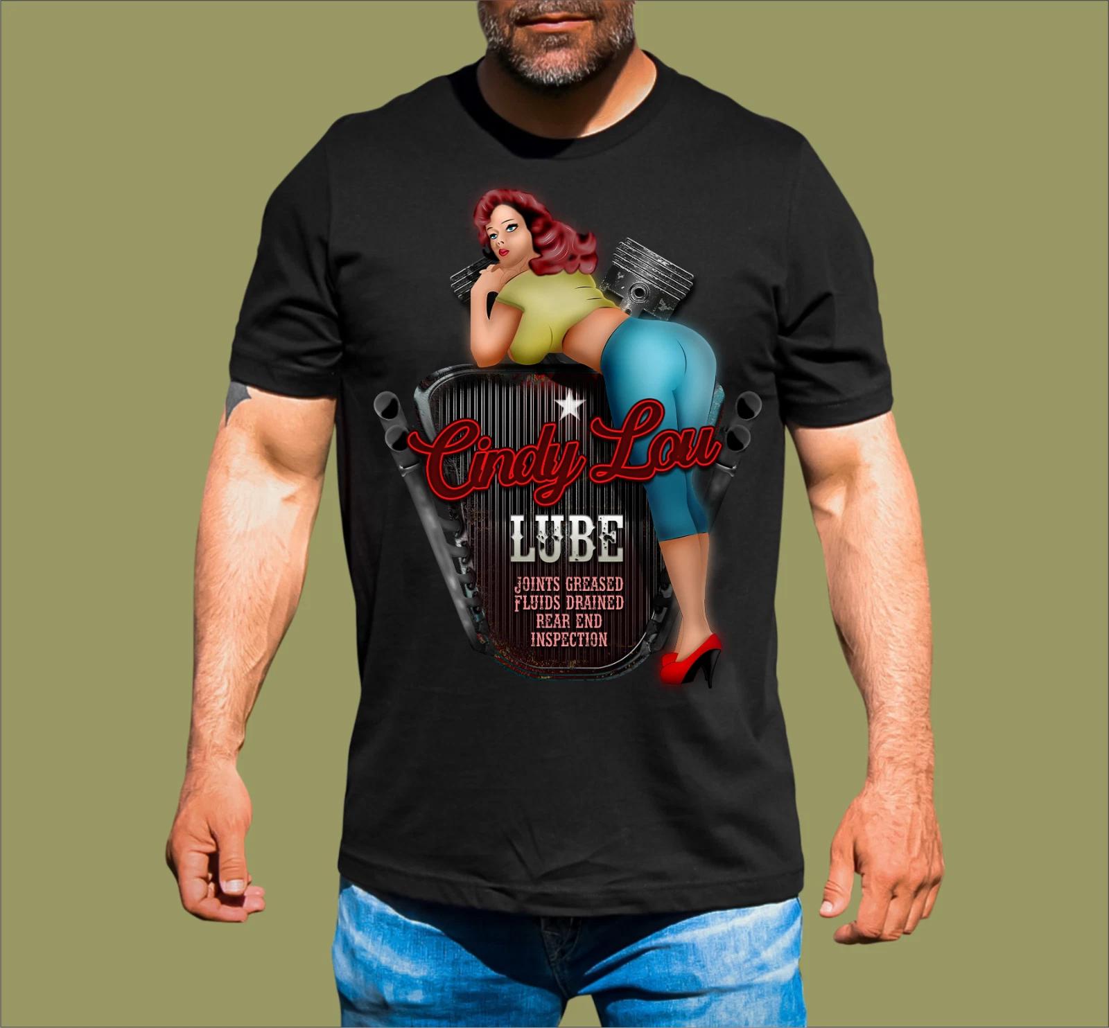 HOT ROD CINDY LOU T-SHIRT 2XL