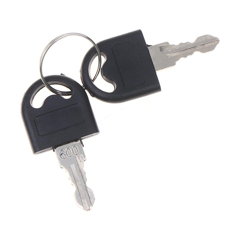 2Sets Stainless Steel Roll Paper Dispenser Lock Core Replacement Key Anti-Theft Design for Commercial Public Restrooms