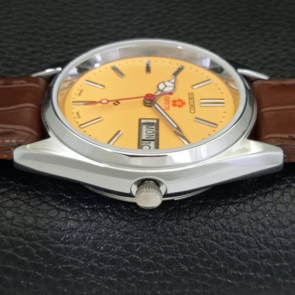 SEIKO EXPO 70 AUTOMATIC 6309A VINTAGE REFURBISHED JAPAN MENS WATCH a441881-a