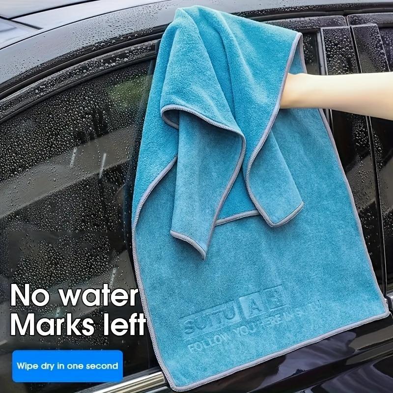 Car Wash Towel Thick, Large, Absorbent Car Towel Double-sided Quick Drying Car Cleaning, Car Wash Towel Waxing Special Towel