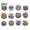 Decorative Sun Catcher For Home 4th of July Acrylic Puzzle Suncatcher Patriotic Window Hanging Ornament 250th Anniversary Decoration America Jigsaw