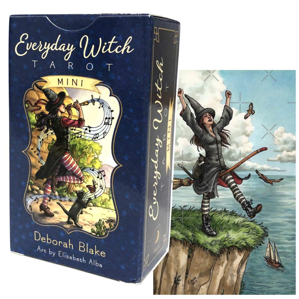 Everyday Witch Tarot Waite 78 Miniature Tarot Includes Japanese Authentic Product I.I.J Mini, Edition, Cards, Cards, Instructions,