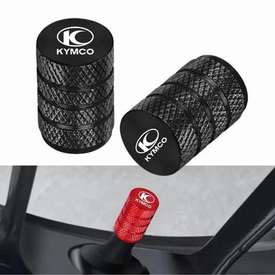 6 Colors Motorcycle Wheel Tire Valve Caps Airtight Covers For KYMCO AK550 XCITING 250 300 350 400 400S 500 DownTown 125 300i