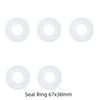 2/5Pcs Lightweight Water Stop Diaphragm Wear Resistant Drain Valve Seal Ring Rubber Gasket  Home