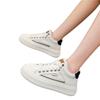 Shell Toe High Top White Shoes Women's Autumn New All-Match Thick Bottom Increased Leather Leisure Sports Shoes
