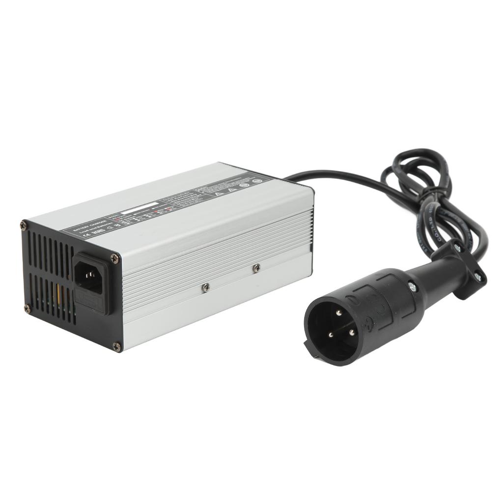 Nabíječka pro golfový vozík DC 48V 6A 3kolíková kulatá   Univerzální pro golfový vozík se systémem 48 Volt