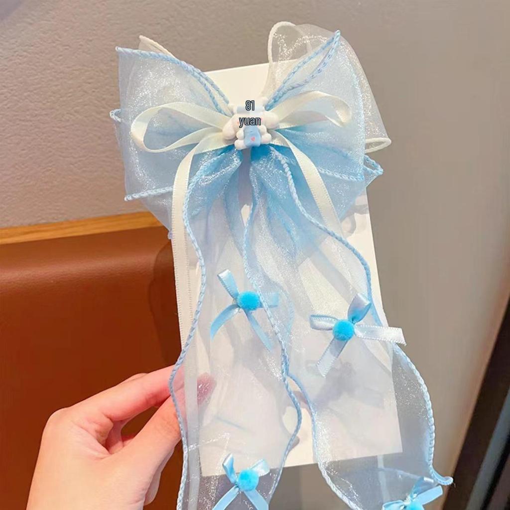 Kuromi Haarspange: Niedlicher Cartoon-Wimpel für Mädchen – Kinderaccessoires 2025