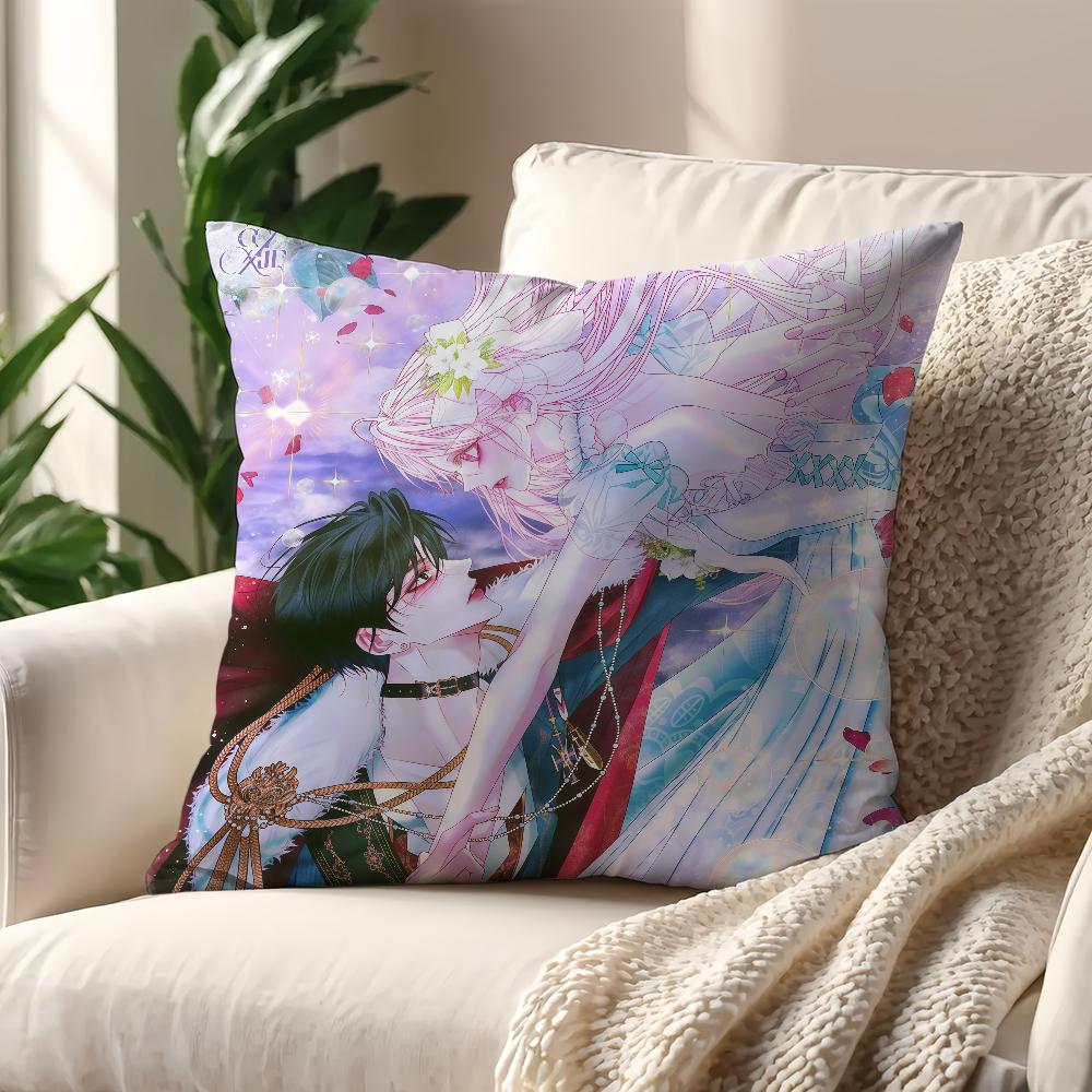 Becoming the V-Villains Family cushion cover Home Office Coffee Pillow Sofa Printing Decoration Room Shop Car Nordic Simplicity