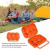 3 Pcs Sturdy Shockproof Egg Box ABS Egg Container Durable Egg Storage Carrier  Indoor Kitchen