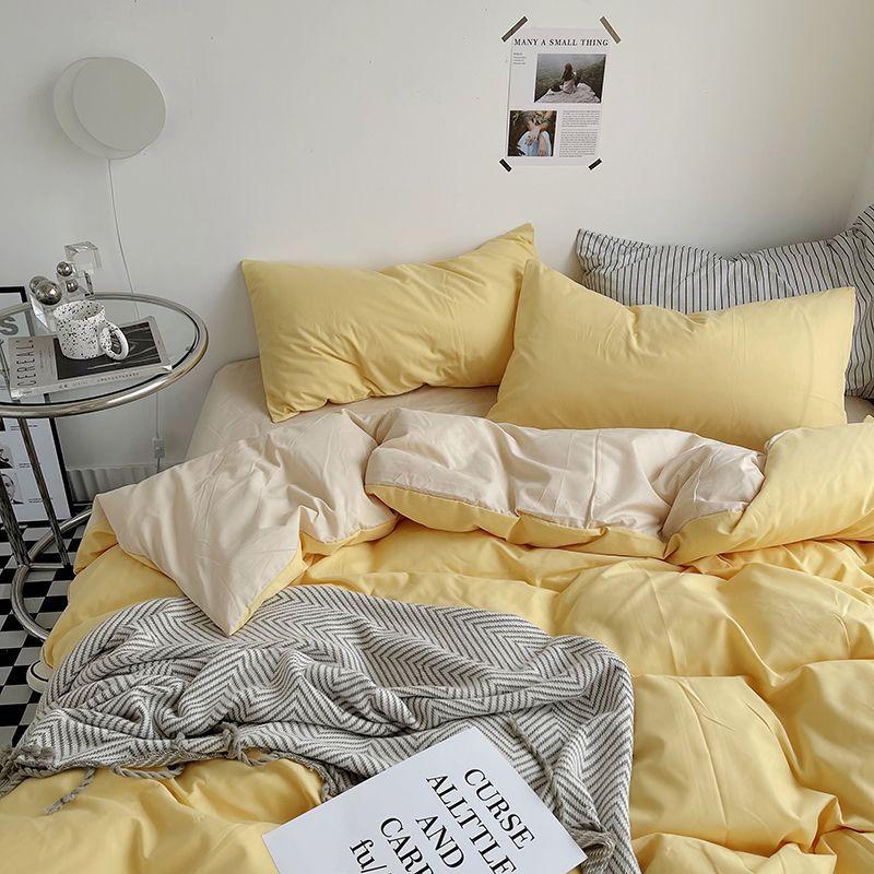 Modern Duvet Cover Nordic Washable Ins Simple Comfortable Skin-friendly Household Universal Four Season Soft Quilt Covers Daily