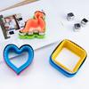 Sandwich Cutter Mold Stainless Steel Easy-to-Use Heart-shaped Sandwich Cutter Sealer for Home Kitchen