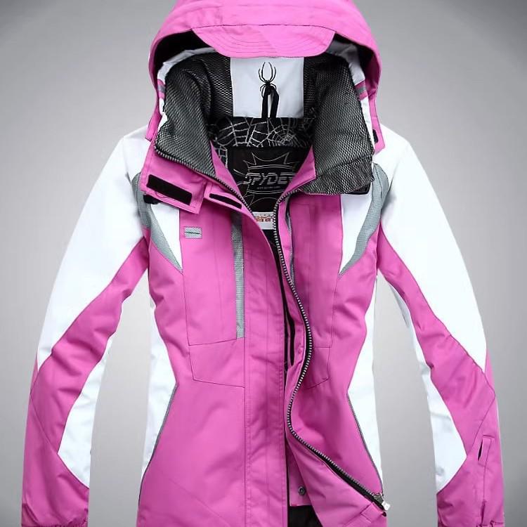 Damen-Skianzug-Set 2025: Wasserdichte Windjacke und gefütterte Hose