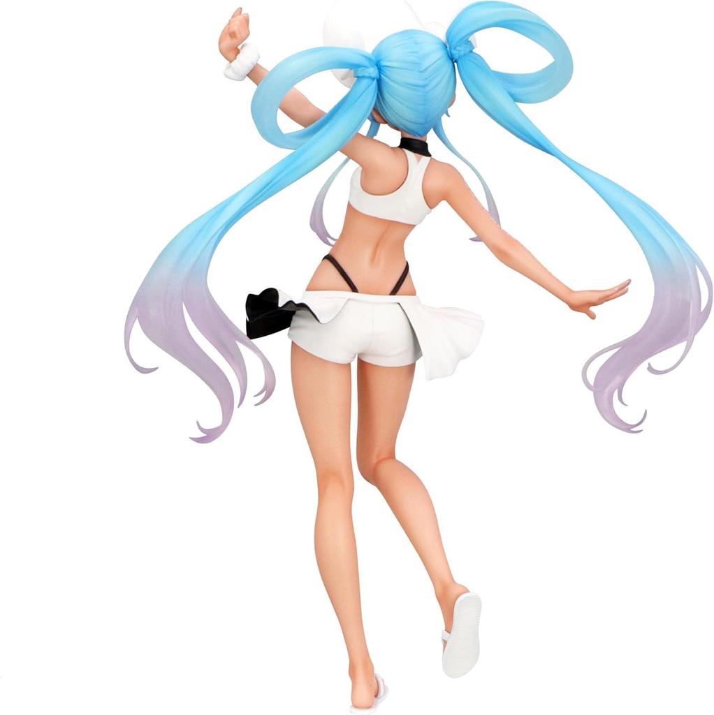 Hatsune Miku Figure Trio-Try-iT Figure - Racing Miku 2024 Summer Holiday Ver. - Total length approximately 22.5cm