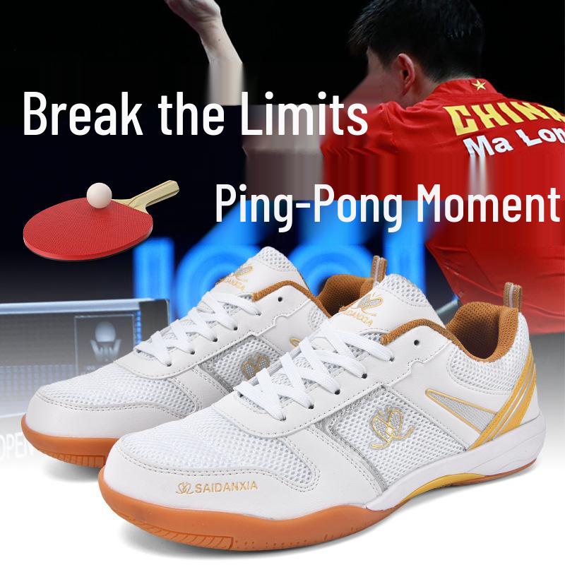 

Premium Non-Slip Badminton Shoes with Wear-Resistant Sole for Men and Women 40 платиновый