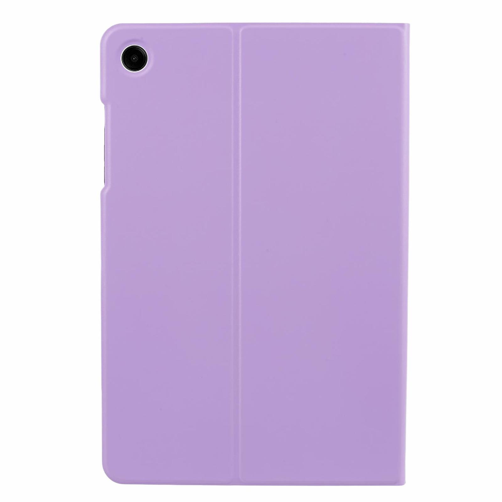

For Samsung Galaxy Tab A9+ Case Shockproof PU Leather Tablet Flip Cover Purple