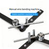 Manual Fixture Bender Bending Tool Steel Fixture Bender for House Decorating Garden Project Plumbing Household Repairing