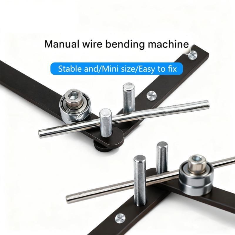 Manual Fixture Bender Bending Tool Steel Fixture Bender for House Decorating Garden Project Plumbing Household Repairing