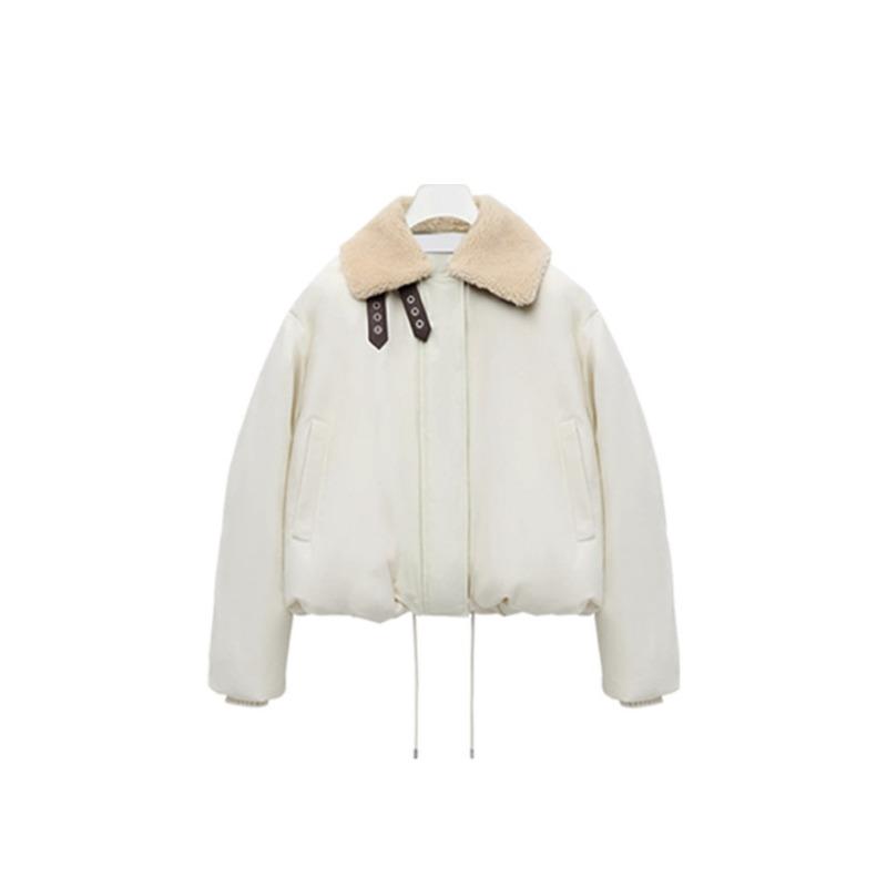 

Рой Роскошный Пирог Овечья Шерсть Маленькая Короткая Пуховая Куртка Маленький Одиночный Приватный Чат Гомологичные Ткани L