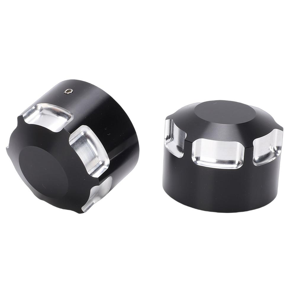 2pcs Rear Axle Nut Covers Caps Aluminium Alloy Rustproof Replacement for Spyder All Models 2008 to Later