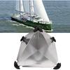 Acouto Reflectors 10pcs Aluminum Octahedral Type Reflectors 12x12 Inches for Sailboats Motorboat