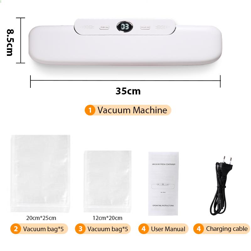 10 Bags White