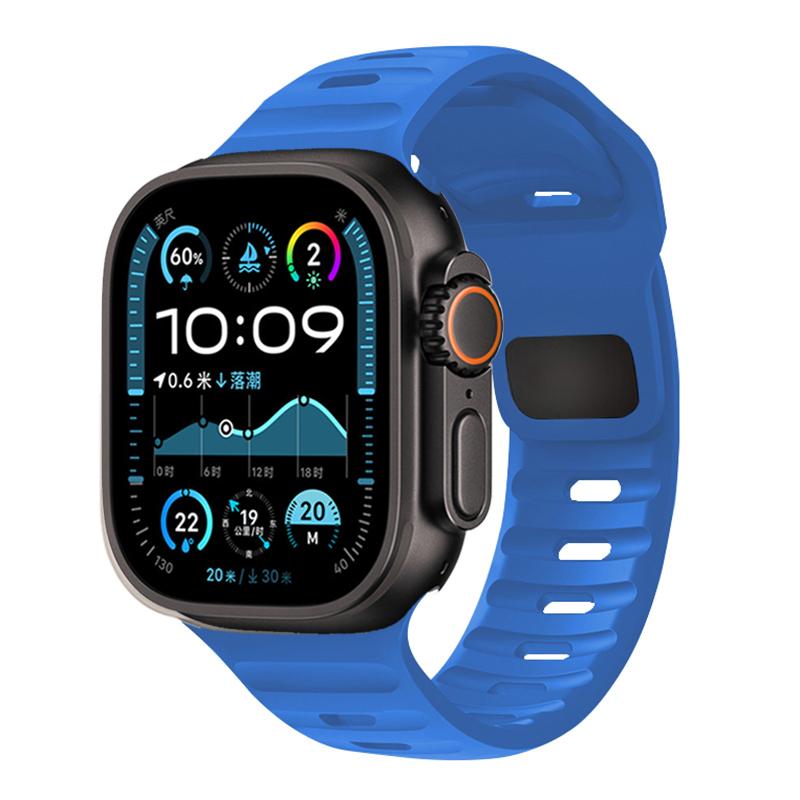 Armband für Apple Watch Band 44mm 49mm 45mm 46 42mm 40mm 41mm Sport Silikonarmband correa iwatch Serie 7 6 3 se 8 9 10 ultra 2