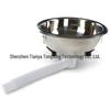 304 Stainless Steel Round Single Bowl Sink – Above/Under-Counter, Brushed Finish, Ideal for RVs and Small Spaces