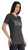 Inkmeso I Run On Coffeine And Kisses #Momlife Graphic Tshirt Short Sleeve