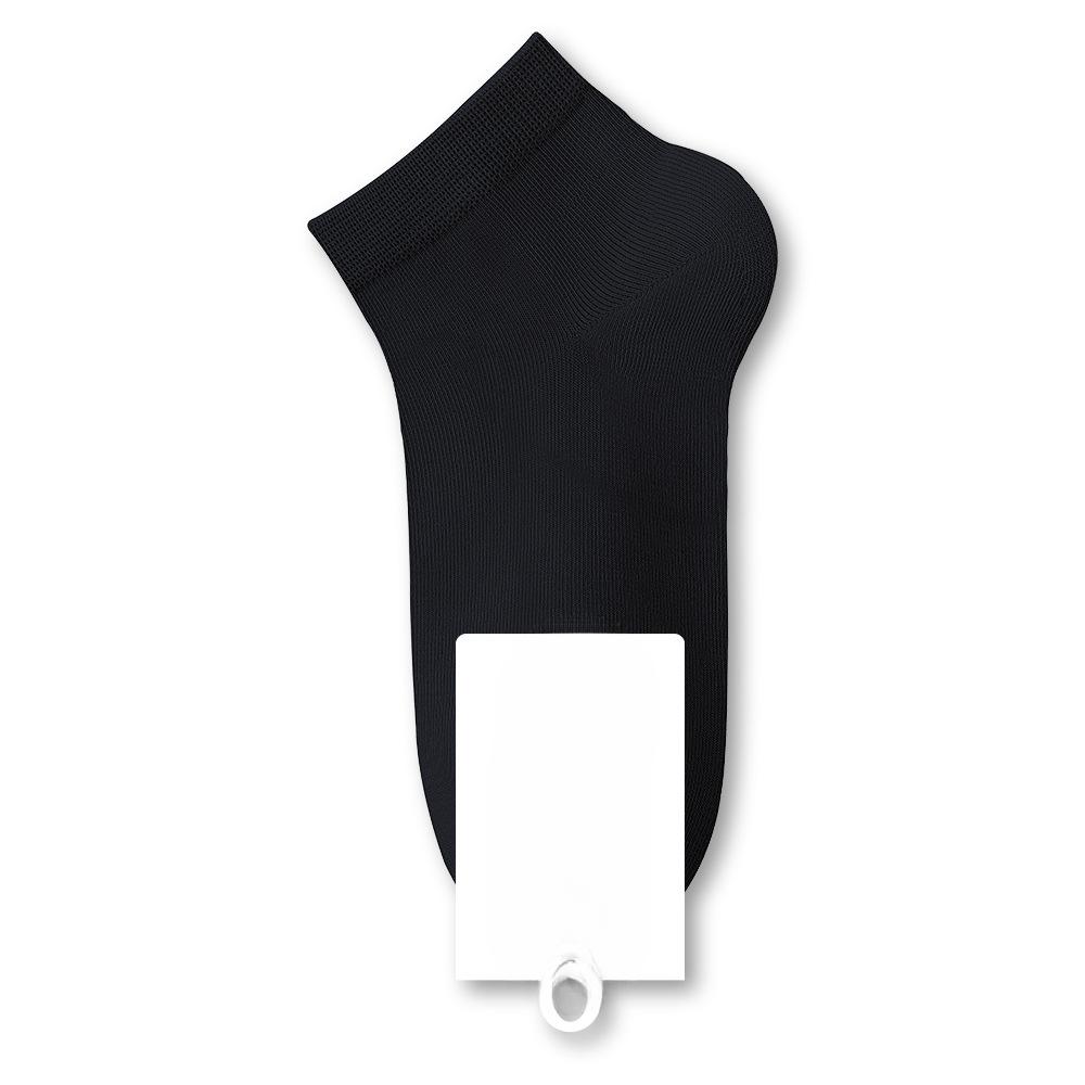 Women's Spring and Summer Casual Pure Cotton Anti Slip and Odor Proof Solid Color Boat Socks